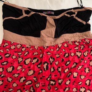 Boho Chic strapless top.